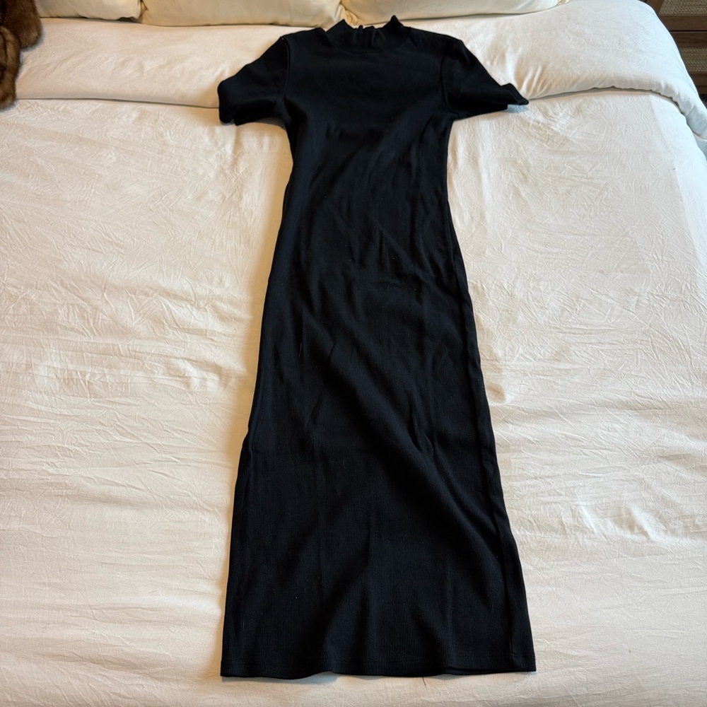 Zara Elegant Black Women's Dress